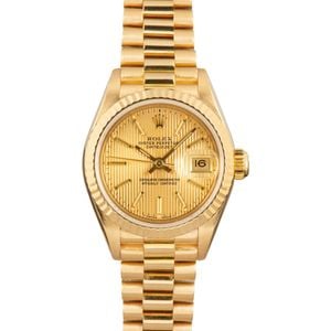 Ladies Rolex President 69178 Yellow Gold